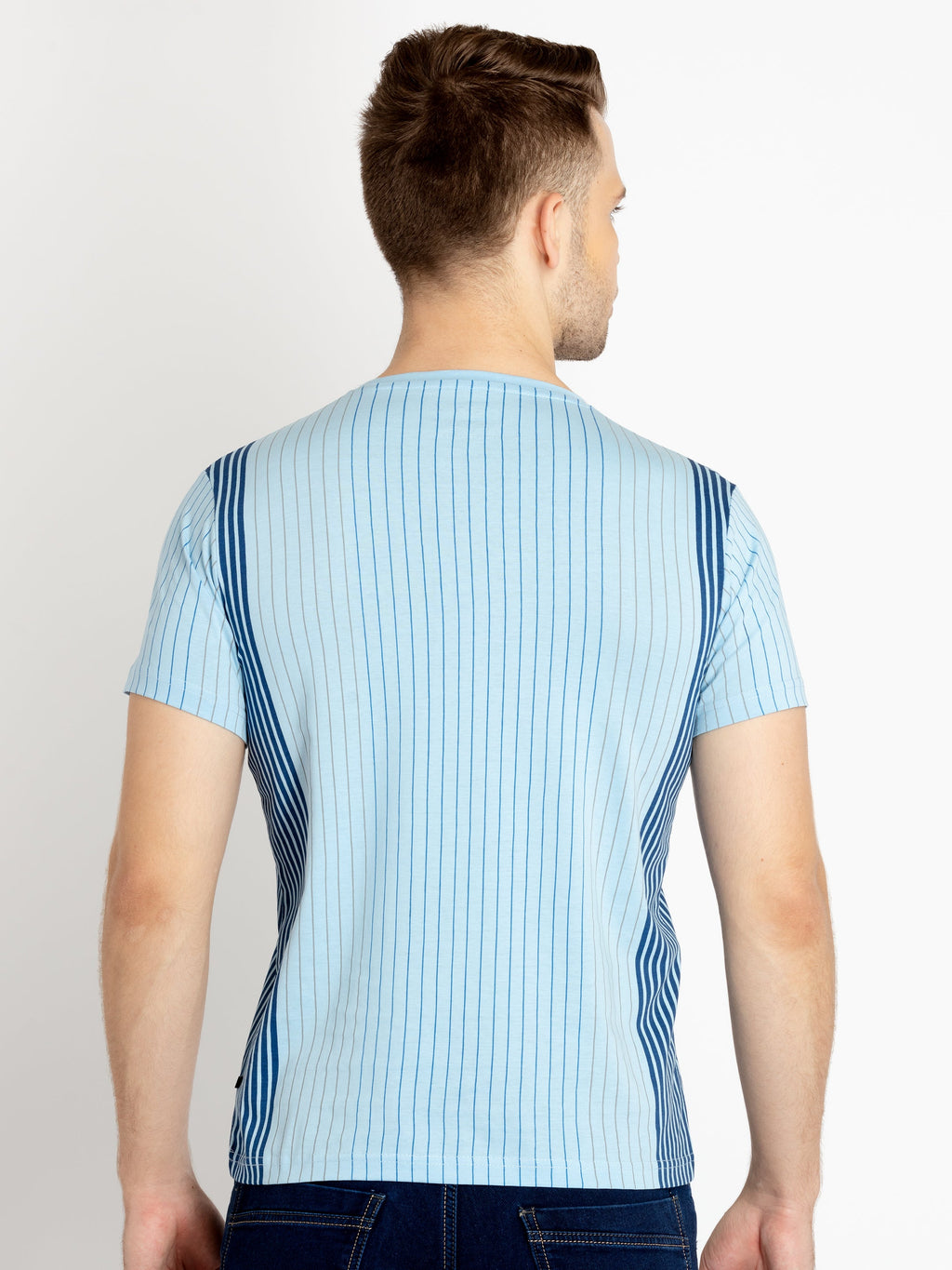 Mens Printed Round Neck T-shirts