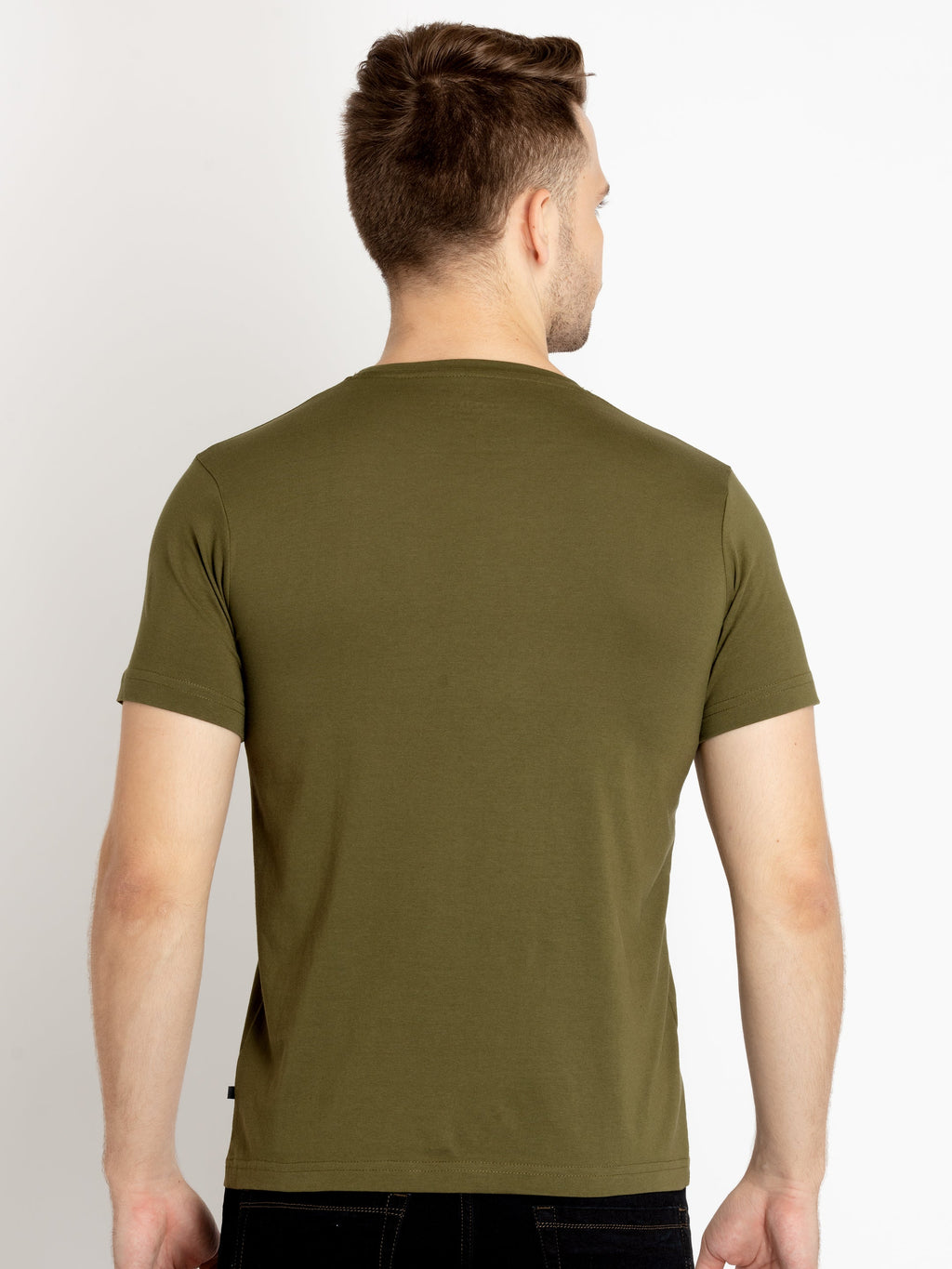 Mens Printed Round Neck T-shirts