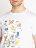 Mens Printed Round Neck T-shirts
