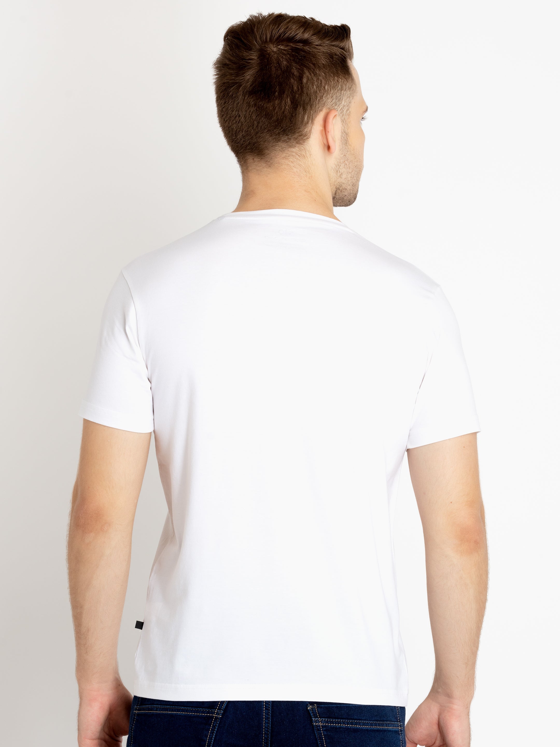 Mens Printed Round Neck T-shirts