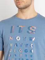 Mens Printed Round Neck T-shirts