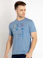 Mens Printed Round Neck T-shirts