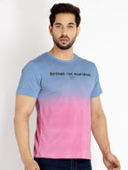 Mens Tie Dye Round Neck T-shirt