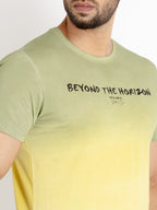 Mens Tie Dye Round Neck T-shirt