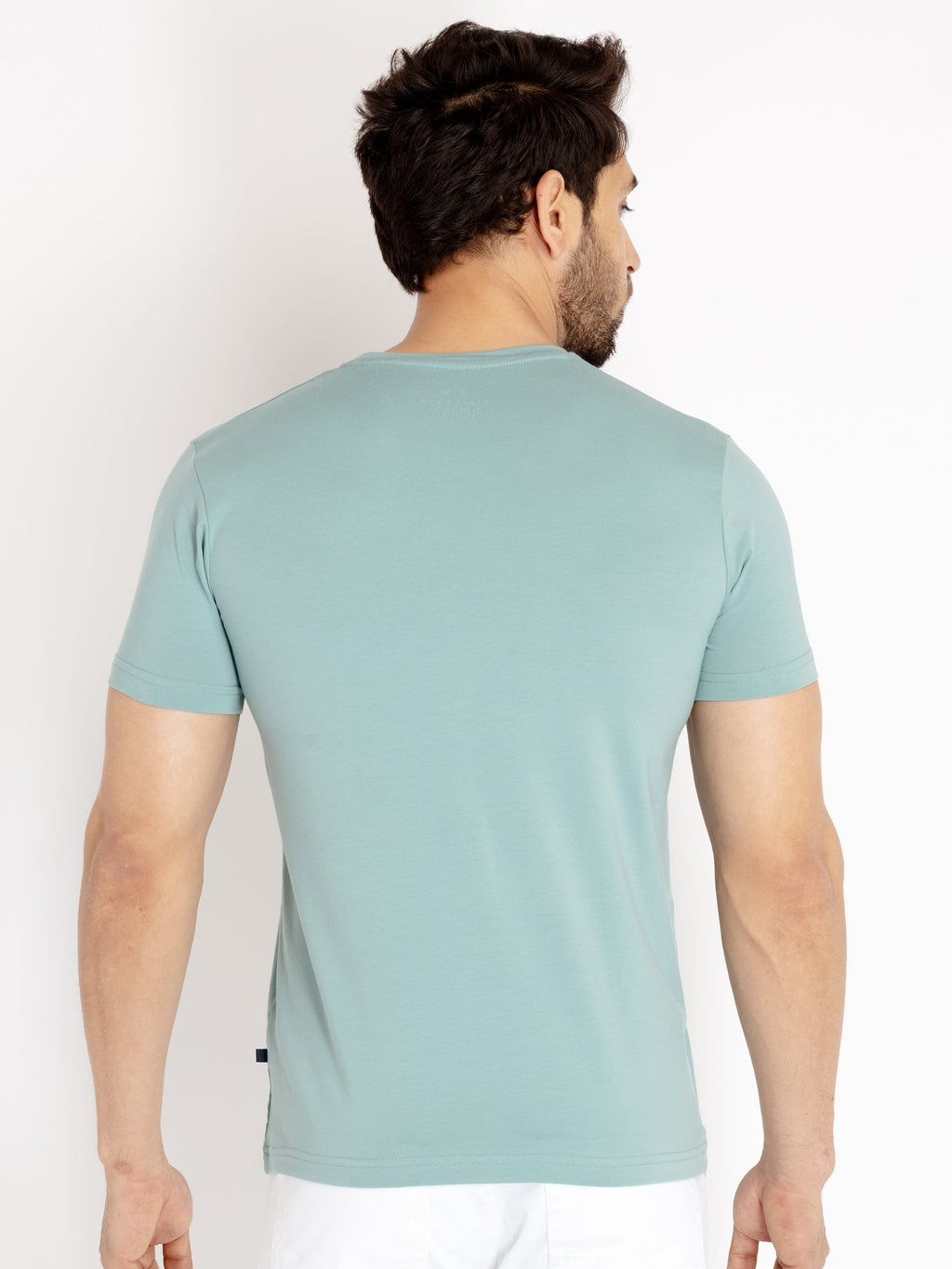 Mens Printed Round Neck T-shirt