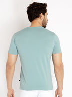 Mens Printed Round Neck T-shirt