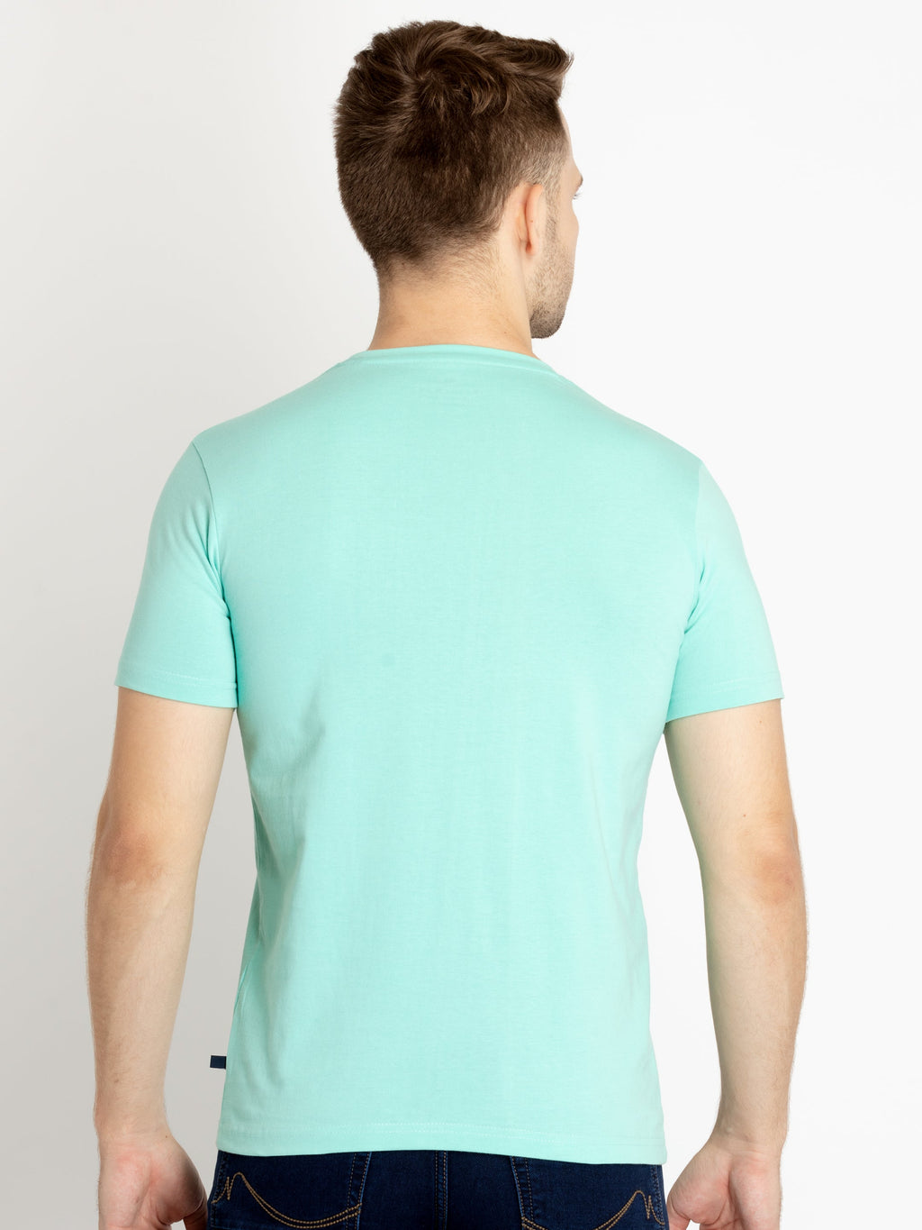 Mens Printed Round Neck T-shirts