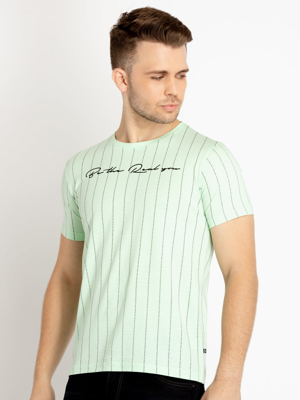 Mens Printed Round Neck T-shirts