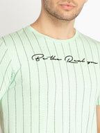 Mens Printed Round Neck T-shirts
