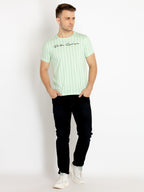 Mens Printed Round Neck T-shirts