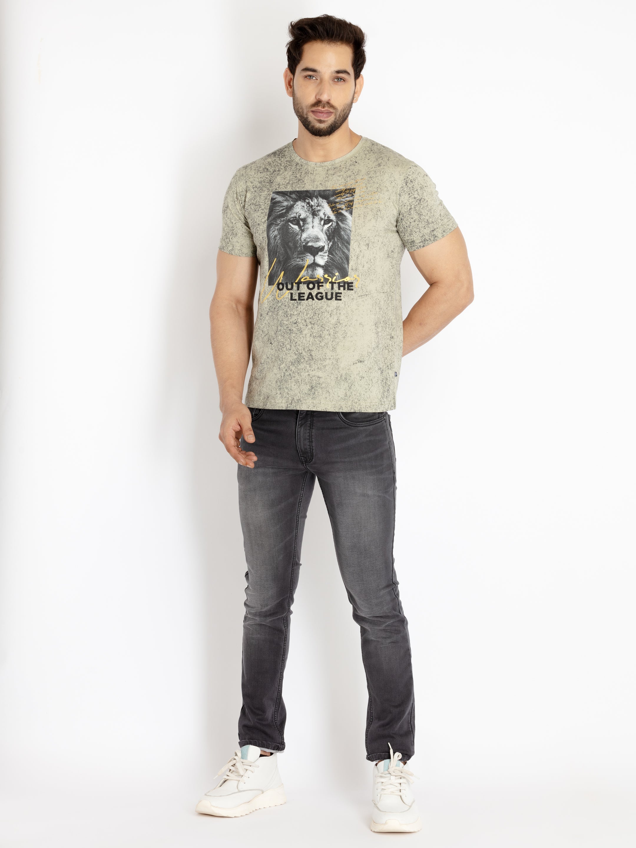 Mens All Over Printed T-shirt