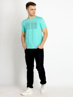 Mens Printed Round Neck T-shirts