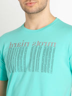 Mens Printed Round Neck T-shirts