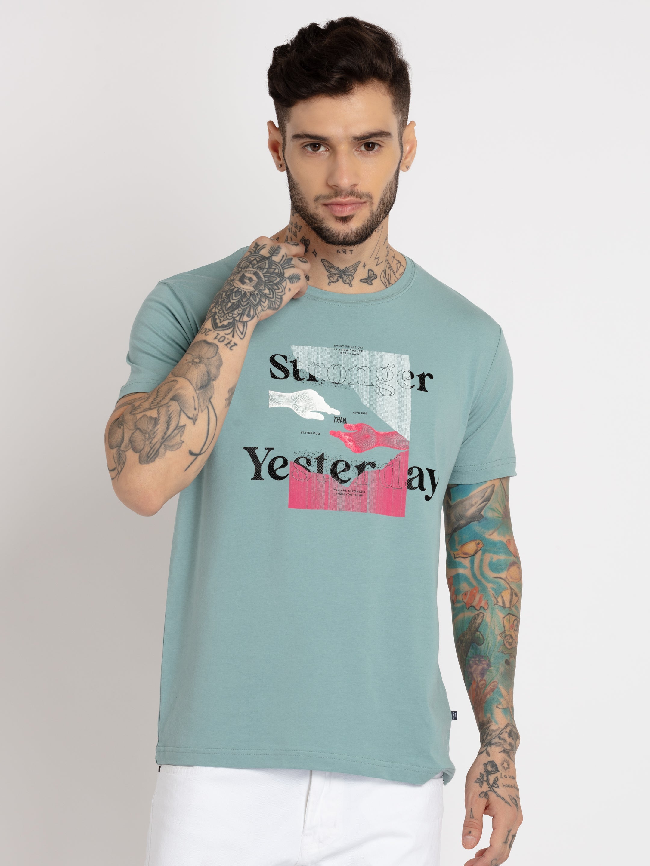 Status Quo |Men's Printed T-shirt - 3XL, 4XL, 5XL