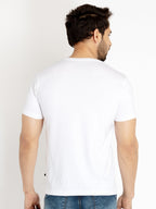 Mens Printed Round Neck T-shirt