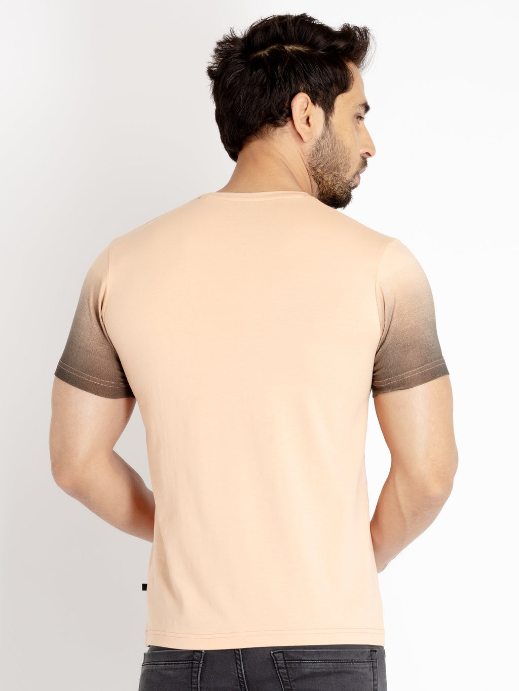 Mens Printed Round Neck T-shirt