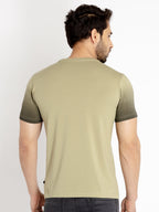 Mens Printed Round Neck T-shirt