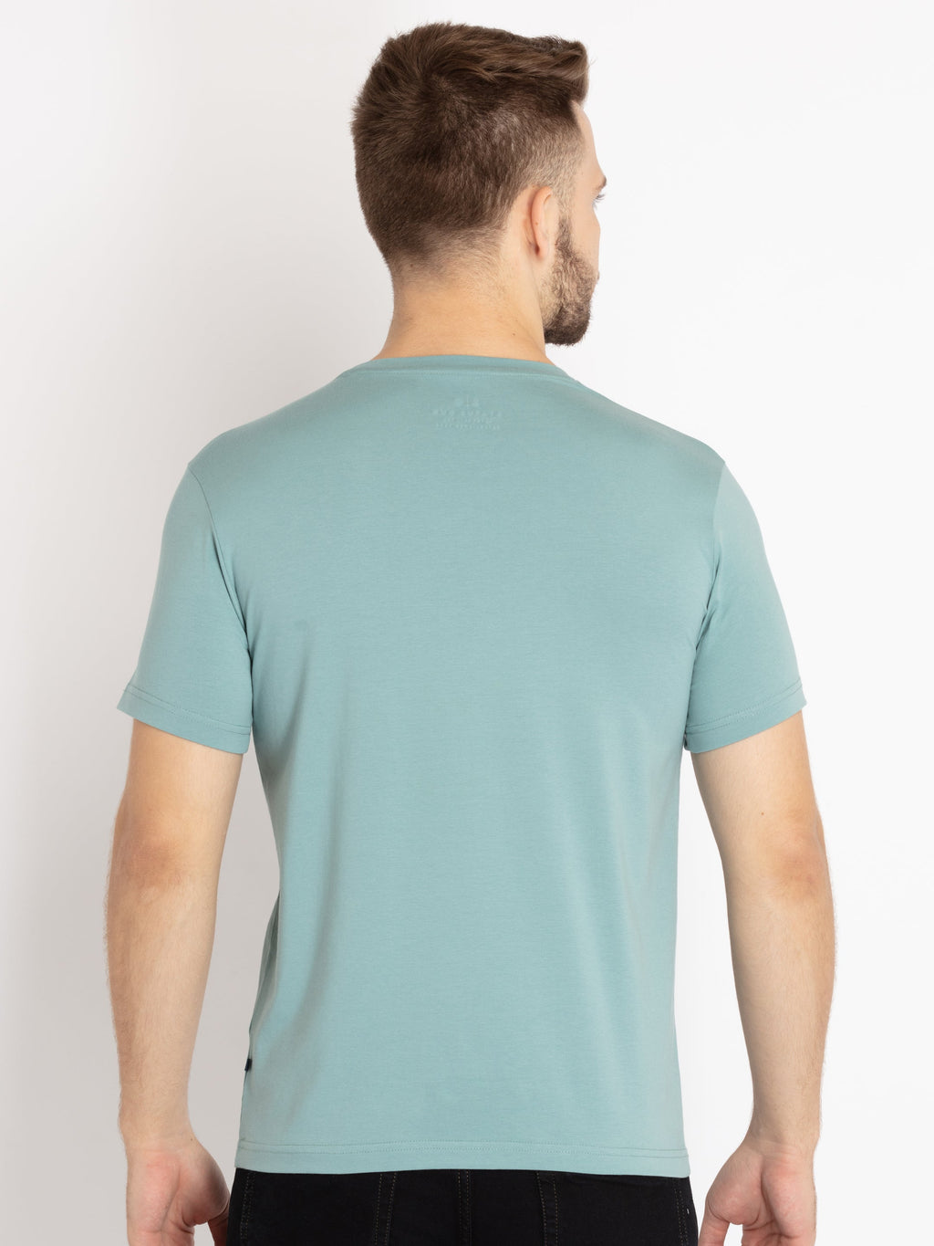Mens Printed Round Neck T-shirt