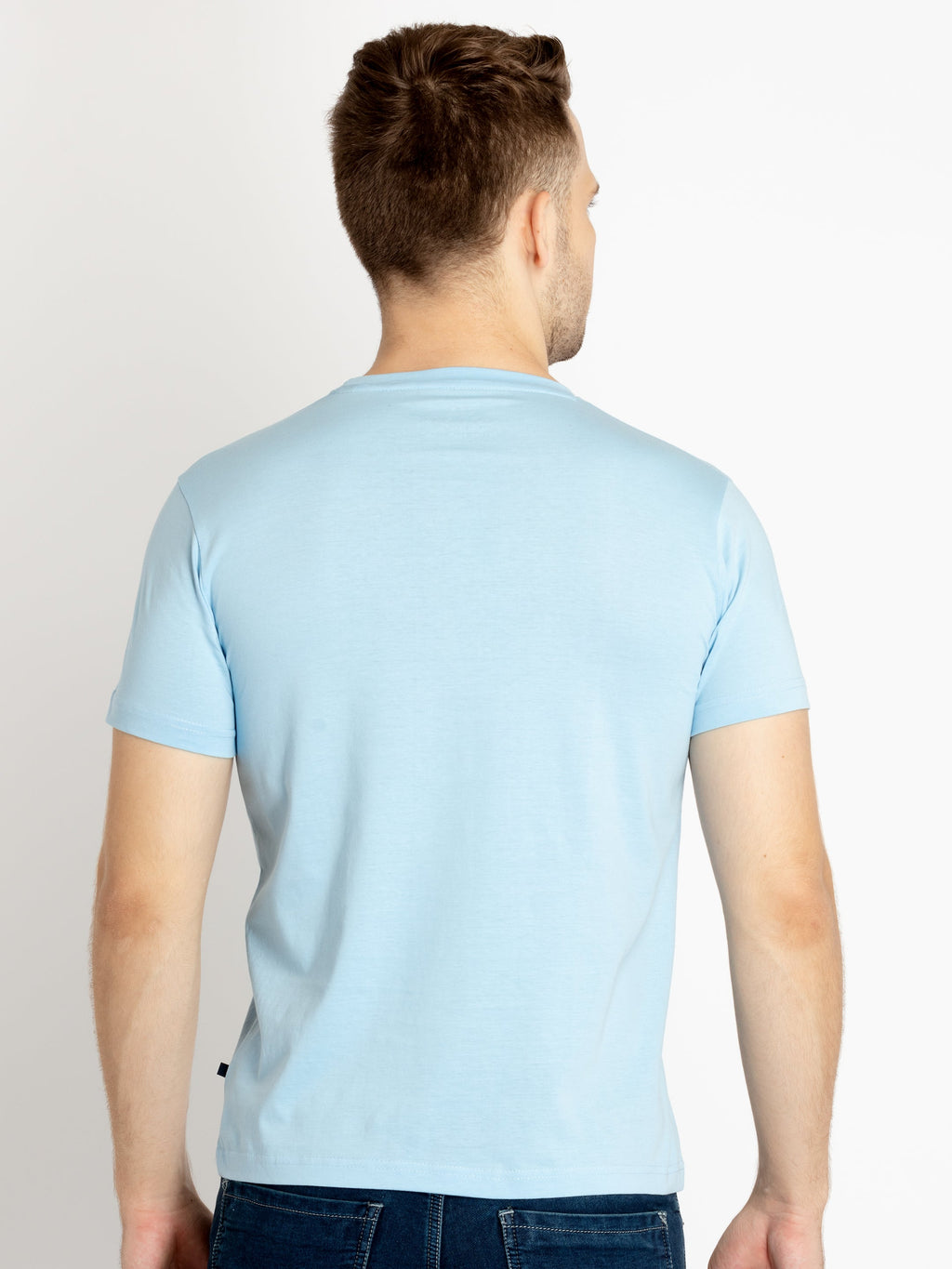 Mens Printed Round Neck T-shirts