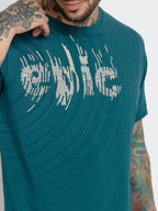 Mens Printed Round Neck T-shirt