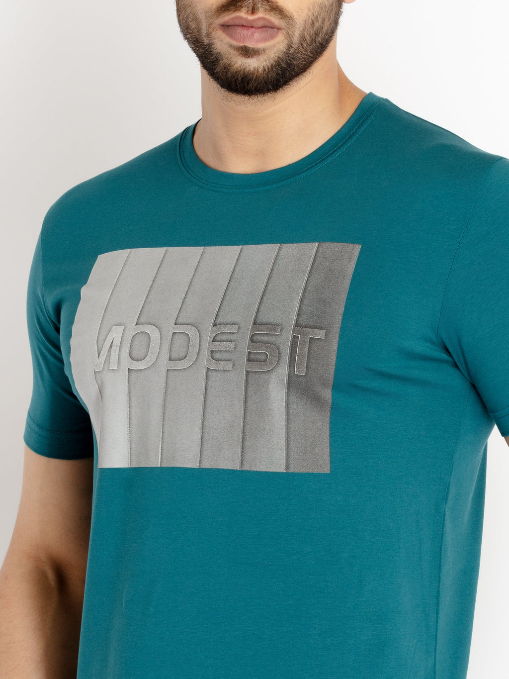Mens Printed Round Neck T-shirt