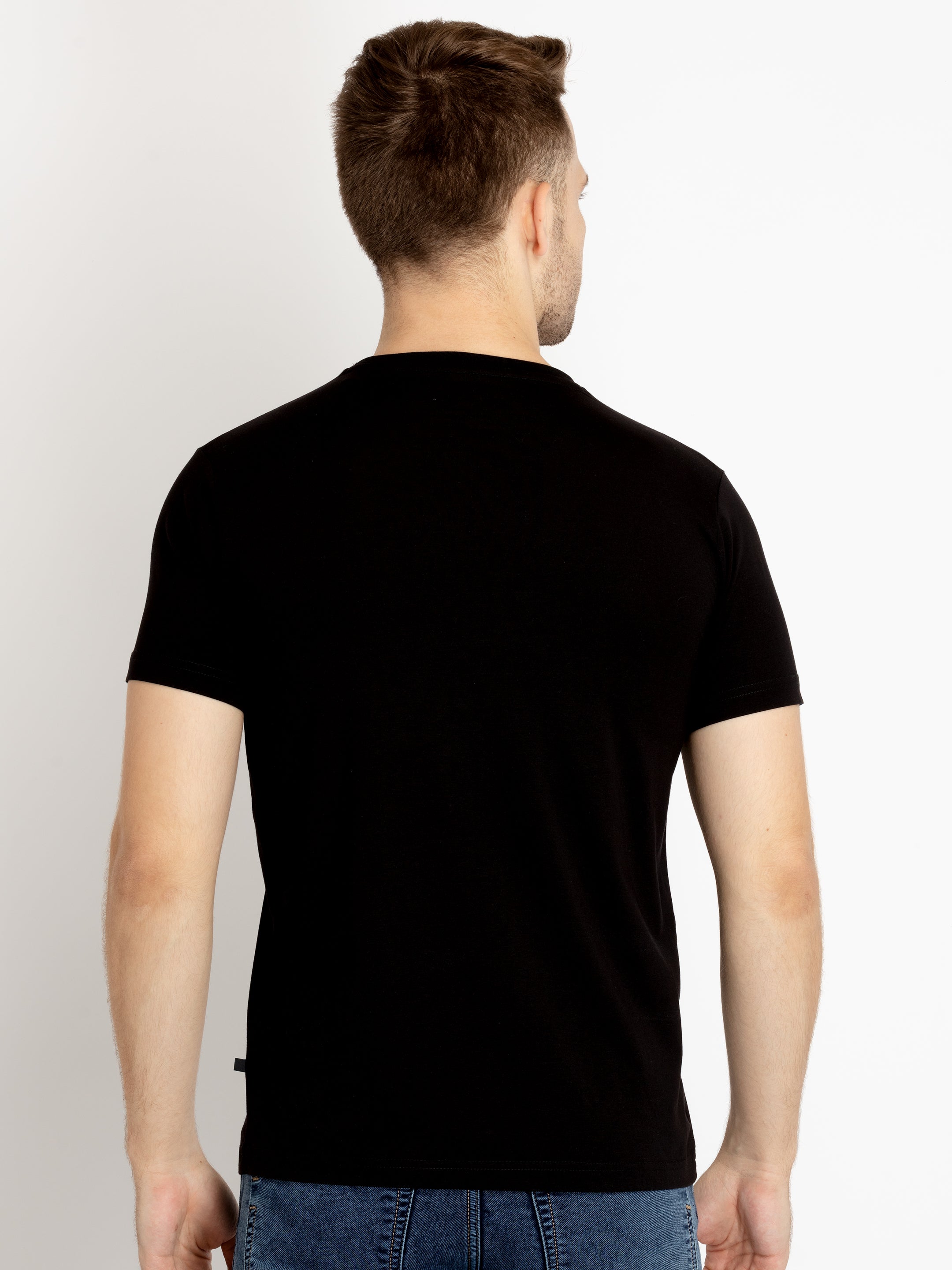 Mens Printed Round Neck T-shirts