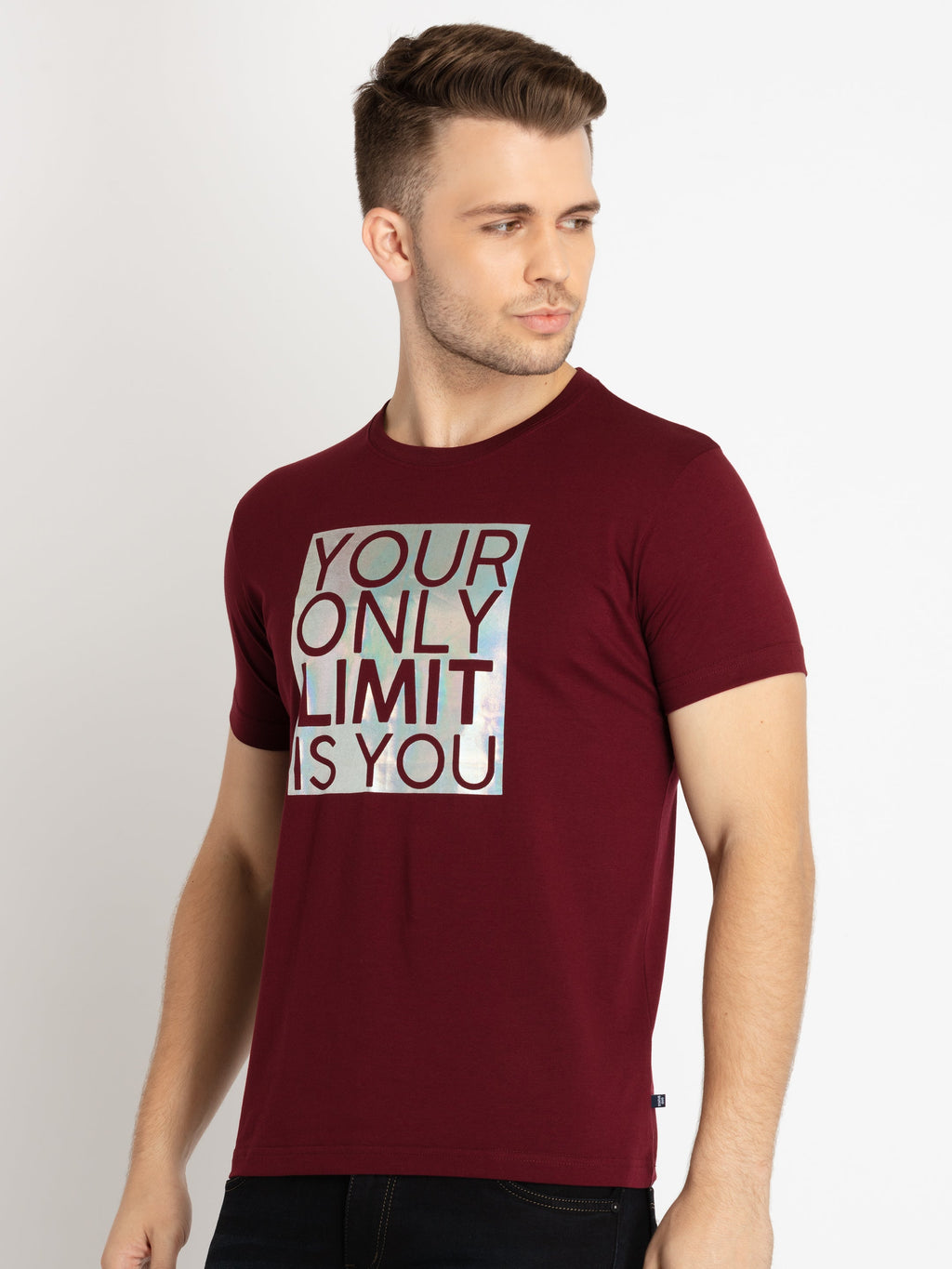Mens Printed Round Neck T-shirts