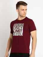 Mens Printed Round Neck T-shirts