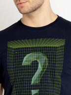 Mens Printed Round Neck T-shirts