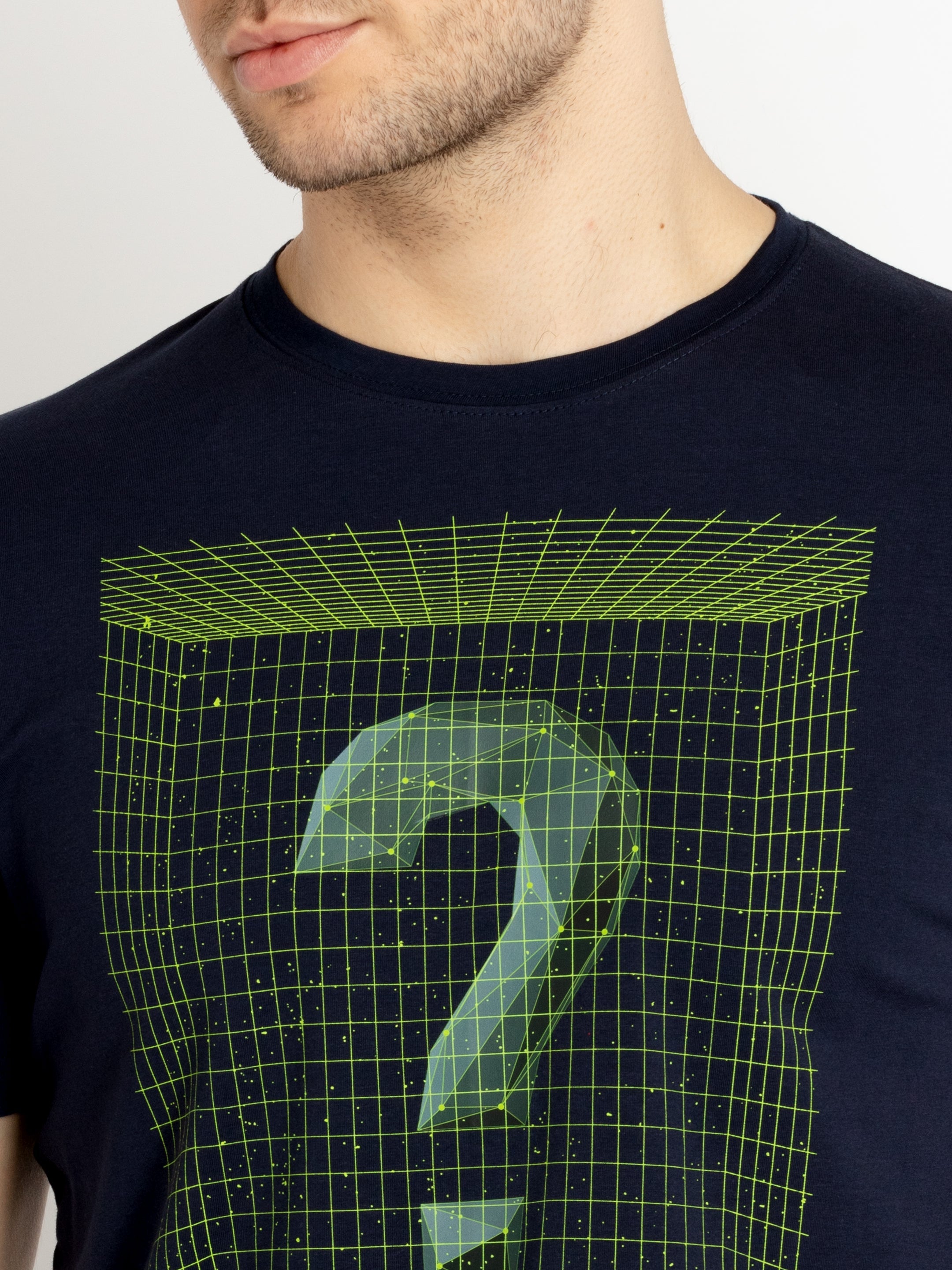 Mens Printed Round Neck T-shirts