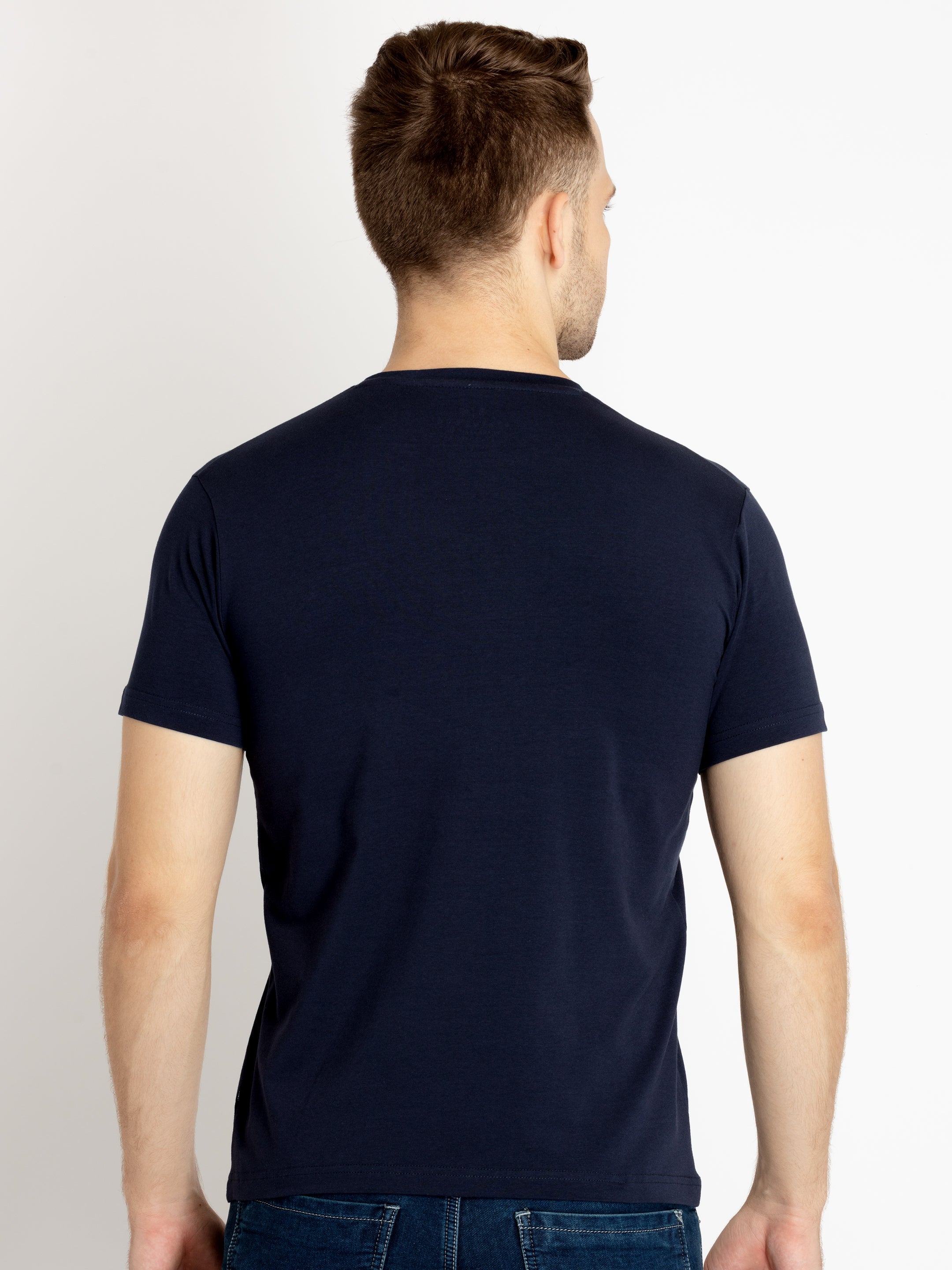 Mens Printed Round Neck T-shirts