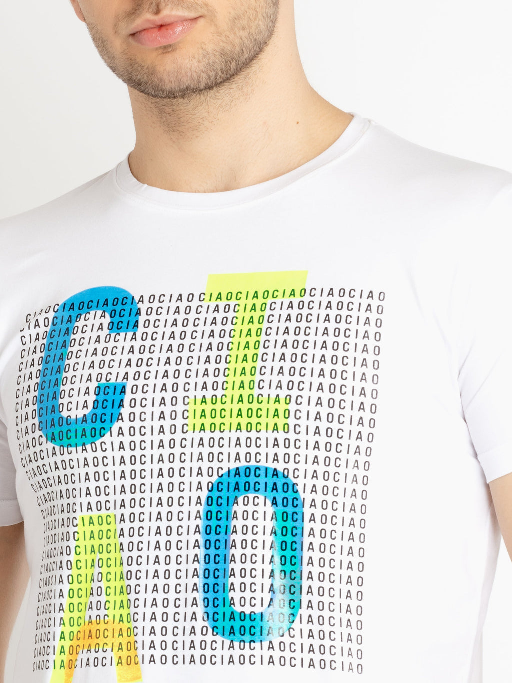 Mens Printed Round Neck T-shirts
