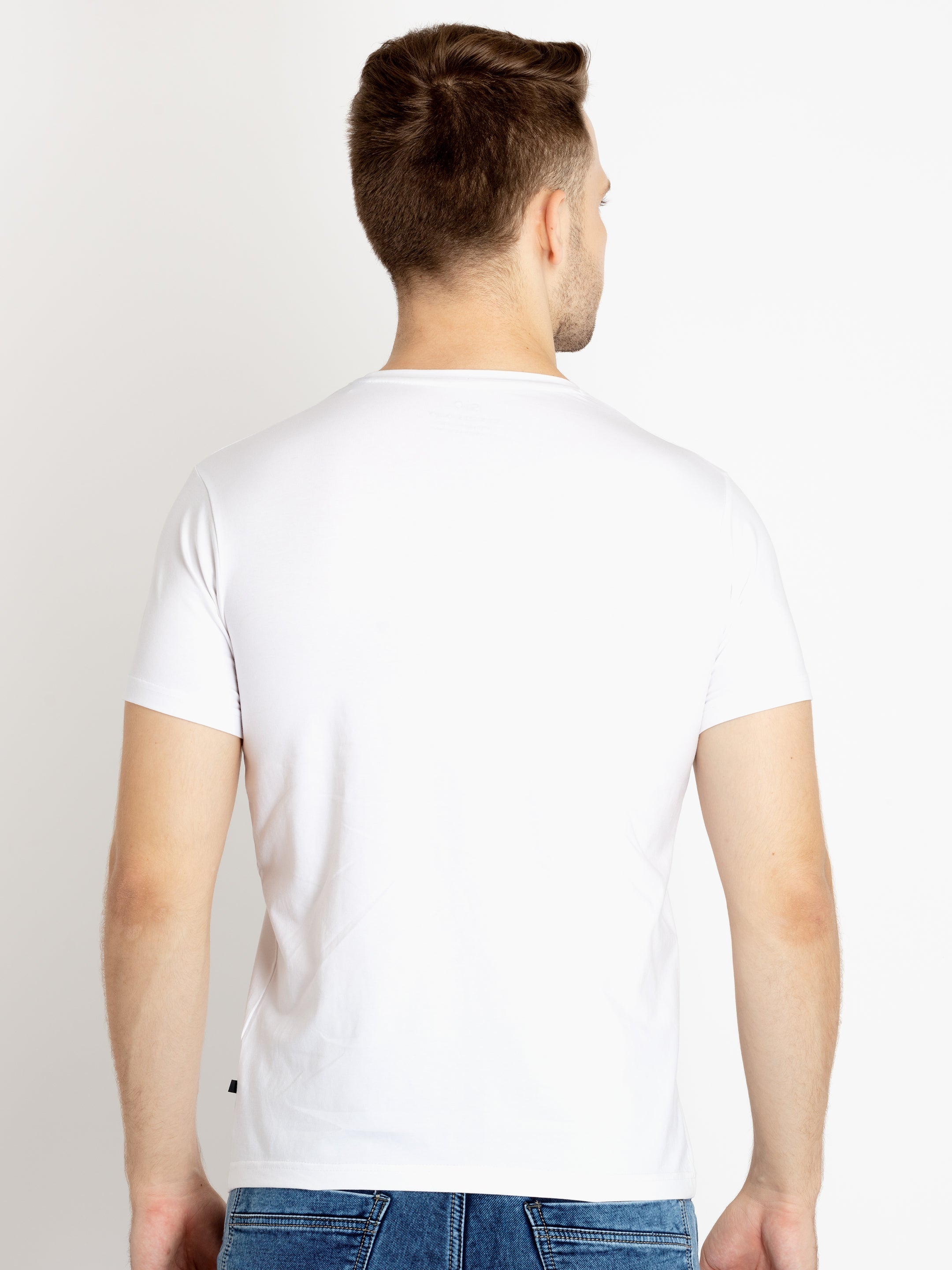 Mens Printed Round Neck T-shirts