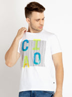 Mens Printed Round Neck T-shirts