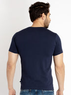 Mens Printed Round Neck T-shirt