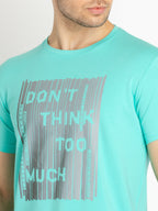 Mens Printed Round Neck T-shirts