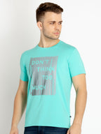 Mens Printed Round Neck T-shirts