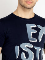Mens Printed Round Neck T-shirts