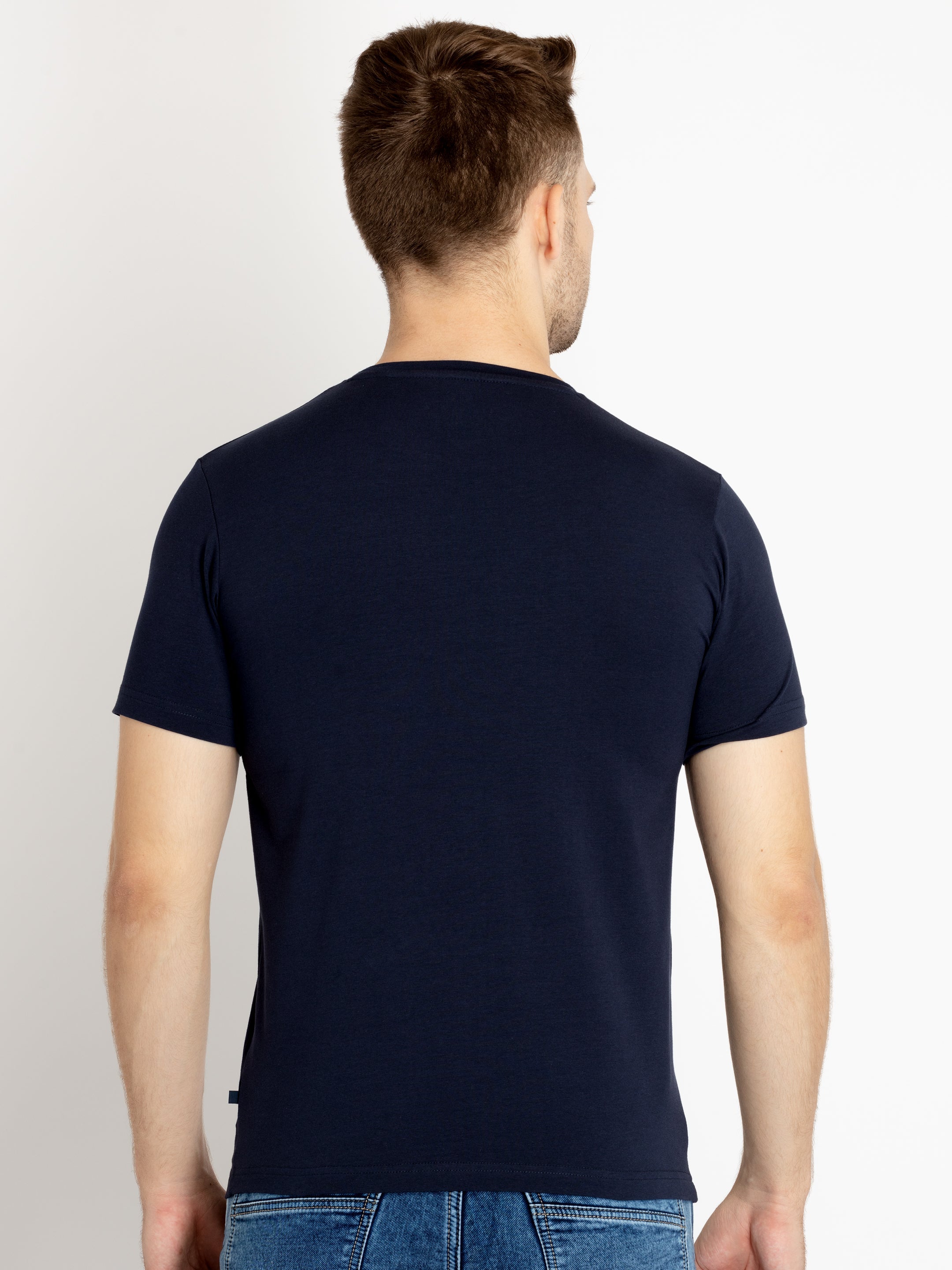 Mens Printed Round Neck T-shirts