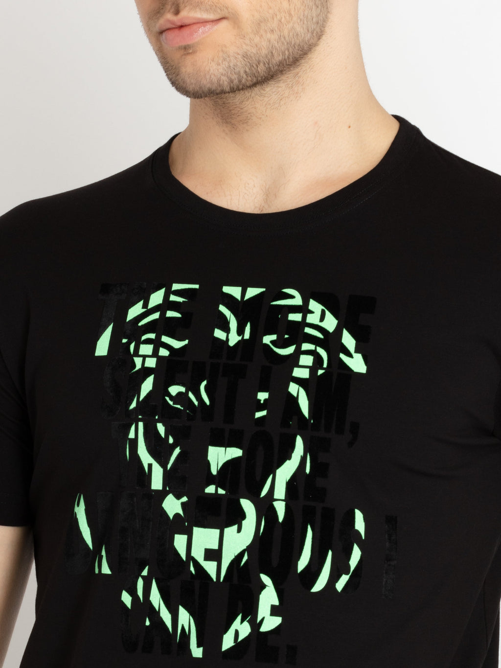 Mens Printed Round Neck T-shirts