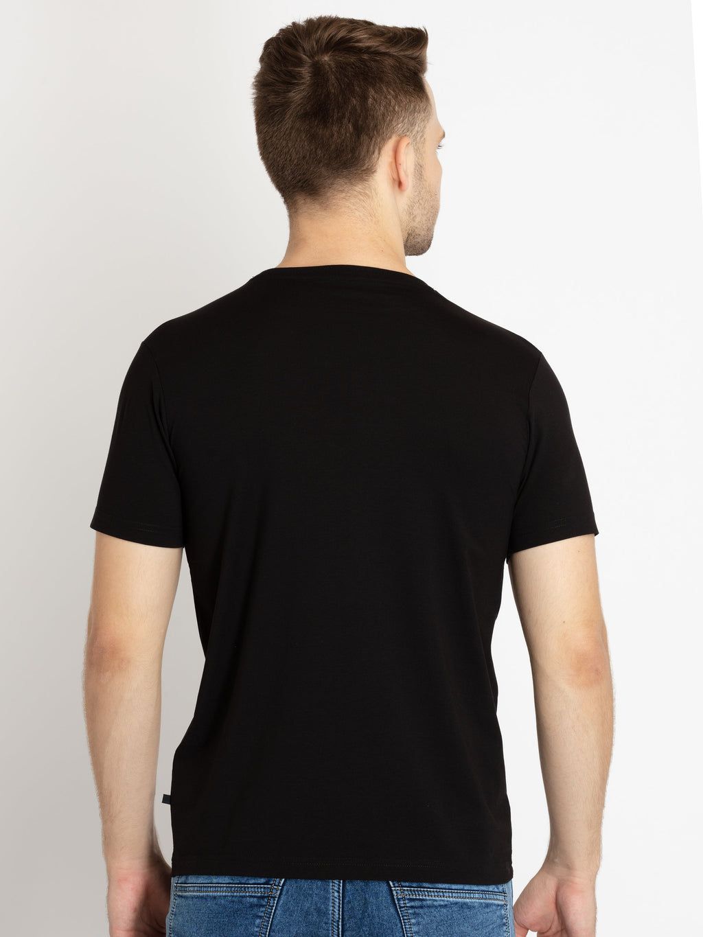 Mens Printed Round Neck T-shirts