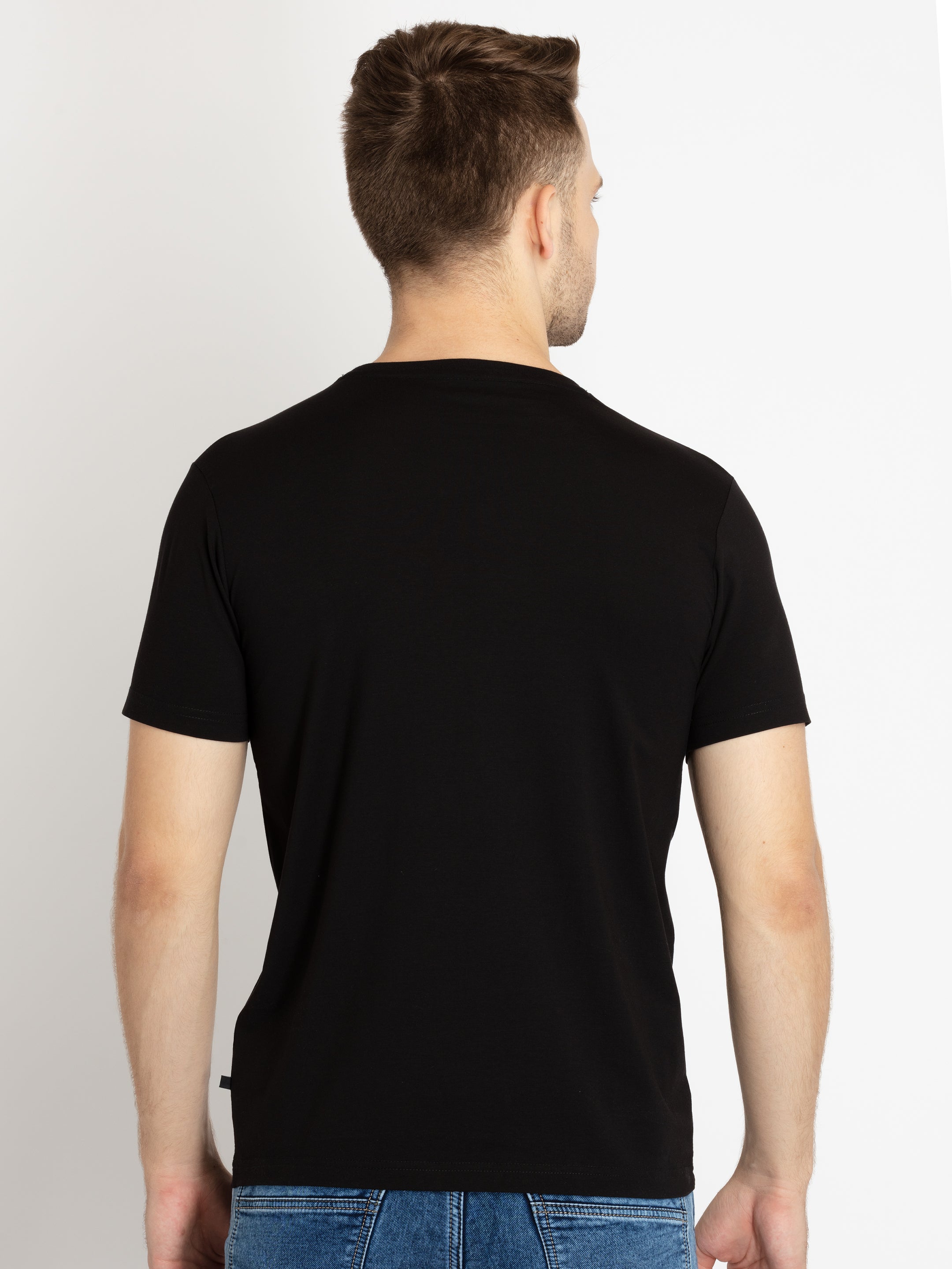 Mens Printed Round Neck T-shirts