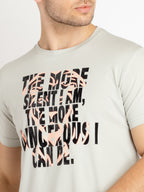 Mens Printed Round Neck T-shirts