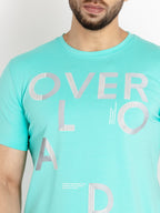 Mens Printed Round Neck T-shirt