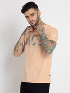 Mens Printed Round Neck T-shirt