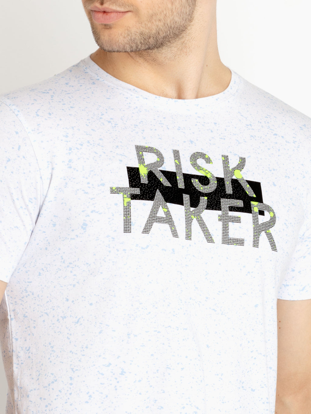 Mens Printed Round Neck T-shirts