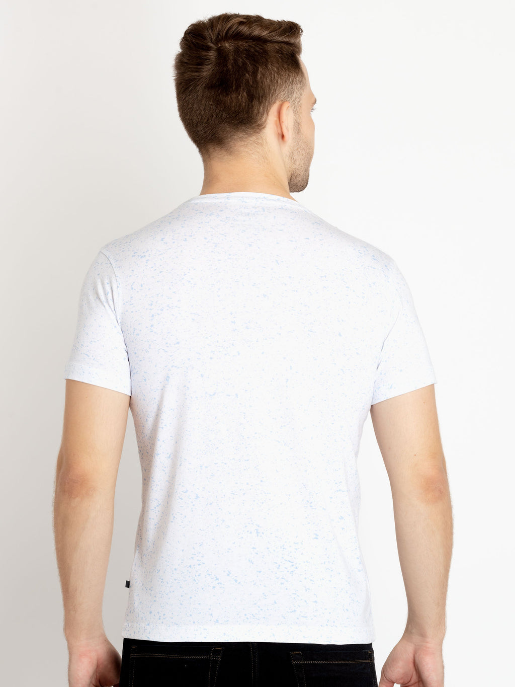 Mens Printed Round Neck T-shirts