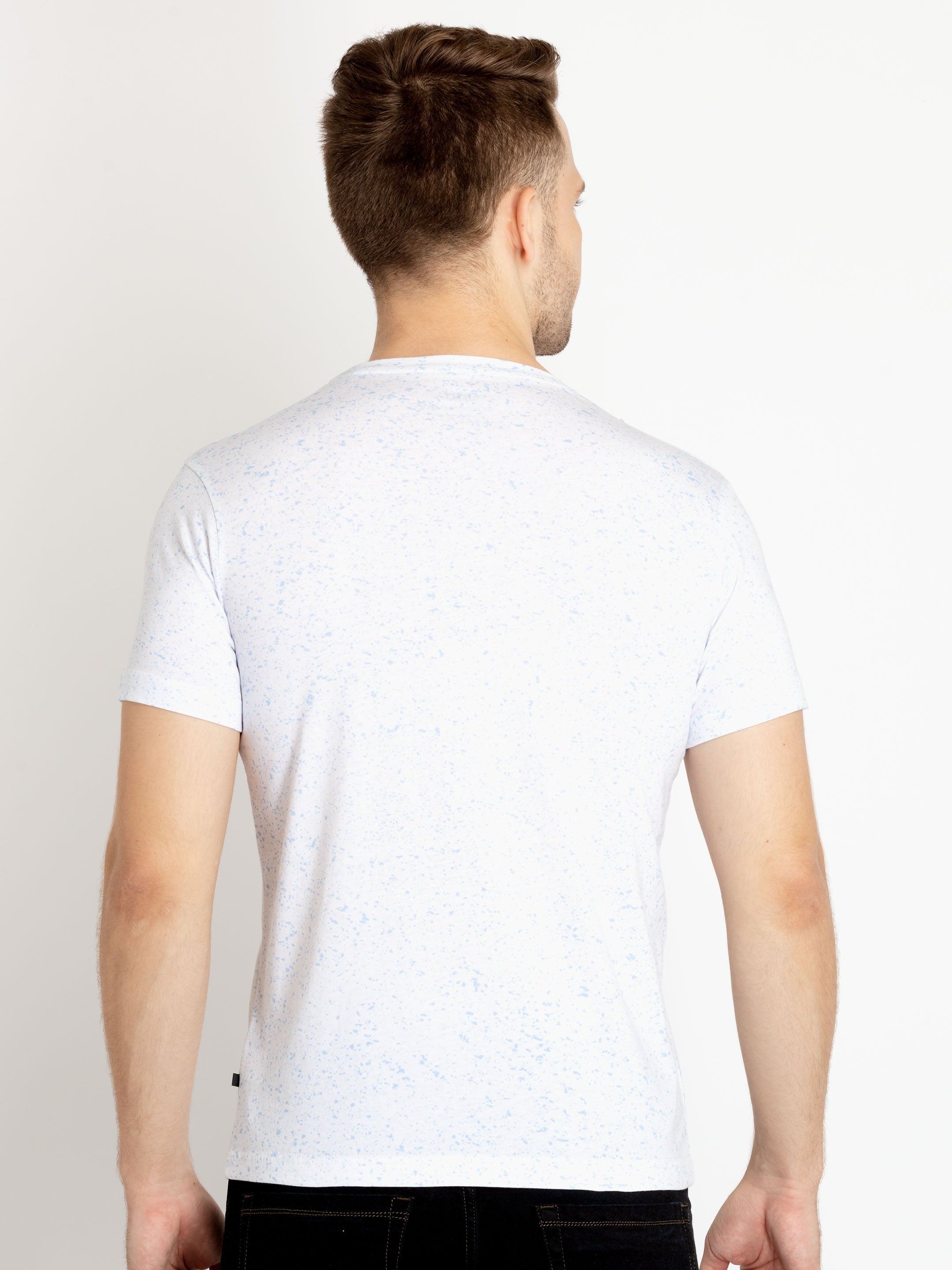 Mens Printed Round Neck T-shirts