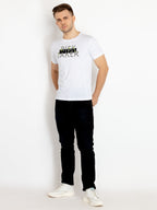 Mens Printed Round Neck T-shirts