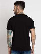 Mens Printed Round Neck T-shirt